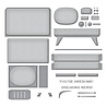 Spellbinders 3D Vignette Retro Television Etched Dies (S5-517) (OUTLET) Spellbinders 3D Vignette Retro Television Etched Dies (S5-517) (OUTLET)