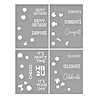 Spellbinders Balloon Garland & Sentiments Stencil (STN-061) (OUTLET) Spellbinders Balloon Garland & Sentiments Stencil (STN-061) (OUTLET)