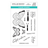 Spellbinders Butterfly Sentiments Clear Stamp (STP-081) (OUTLET) Spellbinders Butterfly Sentiments Clear Stamp (STP-081) (OUTLET)