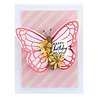 Spellbinders Butterfly Sentiments Clear Stamp (STP-081) (OUTLET) Spellbinders Butterfly Sentiments Clear Stamp (STP-081) (OUTLET)