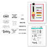 Spellbinders Complimentary Slider Greetings Clear Stamp (STP-118) (OUTLET) Spellbinders Complimentary Slider Greetings Clear Stamp (STP-118) (OUTLET)