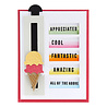 Spellbinders Complimentary Slider Greetings Clear Stamp (STP-118) (OUTLET) Spellbinders Complimentary Slider Greetings Clear Stamp (STP-118) (OUTLET)