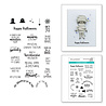 Spellbinders Boo Dance Party Sentiments Clear Stamp (STP-153) (OUTLET) Spellbinders Boo Dance Party Sentiments Clear Stamp (STP-153) (OUTLET)