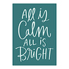 Spellbinders All Is Calm Wax Seal Stamp (WS-096) (OUTLET) Spellbinders All Is Calm Wax Seal Stamp (WS-096) (OUTLET)