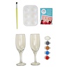 Simply Make Glass Painting Kit Flutes (DSM 105104) (OUTLET) Simply Make Glass Painting Kit Flutes (DSM 105104) (OUTLET)