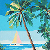 Simply Make Diamond Art Kit A4 Deserted Beach (DSM 105146) (OUTLET) Simply Make Diamond Art Kit A4 Deserted Beach (DSM 105146) (OUTLET)