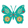 Scrapping Cottage Folk Art Butterfly (CC-1190) (OUTLET) Scrapping Cottage Folk Art Butterfly (CC-1190) (OUTLET)