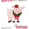 Scrapping Cottage Festive Farm Piglet (CC-918) (OUTLET) Scrapping Cottage Festive Farm Piglet (CC-918) (OUTLET)