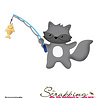 Scrapping Cottage Campin Out Fishing Raccoon (CC-935) (OUTLET) Scrapping Cottage Campin Out Fishing Raccoon (CC-935) (OUTLET)