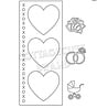 Scrapping Cottage Heart XO Windows Slimline (CCB-091) (OUTLET) Scrapping Cottage Heart XO Windows Slimline (CCB-091) (OUTLET)