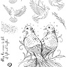 Pink Ink Designs Two Turtle Doves A5 Clear Stamps (PI218) (OUTLET) Pink Ink Designs Two Turtle Doves A5 Clear Stamps (PI218) (OUTLET)