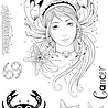 Pink Ink Designs Cancer "The Psychic" A5 Clear Stamps (PI220) (OUTLET) Pink Ink Designs Cancer "The Psychic" A5 Clear Stamps (PI220) (OUTLET)