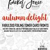 Picket Fence Studios Fabulous Foiling Toner Card Fronts Autumn Delight (12pcs) (FT-102) (OUTLET) Picket Fence Studios Fabulous Foiling Toner Card Fronts Autumn Delight (12pcs) (FT-102) (OUTLET)