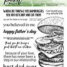 Picket Fence Studios Dad's Day Clear Stamps (BB-142) (OUTLET) Picket Fence Studios Dad's Day Clear Stamps (BB-142) (OUTLET)