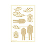 P13 Love and Lace Light Chipboard Embellishments 02 (9pcs) (P13-LAL-45) (OUTLET) P13 Love and Lace Light Chipboard Embellishments 02 (9pcs) (P13-LAL-45) (OUTLET)