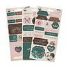 P13 Naturalist Chipboard Stickers 01 (22pcs) (P13-NAT-34) (OUTLET) P13 Naturalist Chipboard Stickers 01 (22pcs) (P13-NAT-34) (OUTLET)