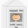 My Favorite Things Missing You Every Single Day Clear Stamps (CS-523) (OUTLET) My Favorite Things Missing You Every Single Day Clear Stamps (CS-523) (OUTLET)