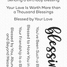 My Favorite Things Blessings Clear Stamps (CS-773) (OUTLET) My Favorite Things Blessings Clear Stamps (CS-773) (OUTLET)