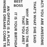 My Favorite Things The Office Clear Stamps (CS-786) (OUTLET) My Favorite Things The Office Clear Stamps (CS-786) (OUTLET)