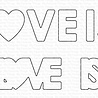 My Favorite Things Love Is Love Shadows Die-namics (MFT-2303) (OUTLET) My Favorite Things Love Is Love Shadows Die-namics (MFT-2303) (OUTLET)