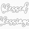 My Favorite Things Blessings Die-Namics (MFT-2498) (OUTLET) My Favorite Things Blessings Die-Namics (MFT-2498) (OUTLET)