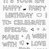 My Favorite Things Hip Hip Yay Day Clear Stamps (MSTN-005) (OUTLET) My Favorite Things Hip Hip Yay Day Clear Stamps (MSTN-005) (OUTLET)