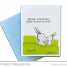 My Favorite Things Bunny Wishes Clear Stamps (RAM-011) (OUTLET) My Favorite Things Bunny Wishes Clear Stamps (RAM-011) (OUTLET)
