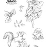 Katkin Krafts Autumn Fairy A5 Clear Stamp Set (KK0028) (OUTLET) Katkin Krafts Autumn Fairy A5 Clear Stamp Set (KK0028) (OUTLET)