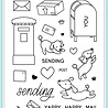 Heffy Doodle Yappy Happy Mail Clear Stamps (HFD0052) (OUTLET) Heffy Doodle Yappy Happy Mail Clear Stamps (HFD0052) (OUTLET)