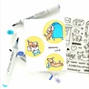 Heffy Doodle Yappy Happy Mail Clear Stamps (HFD0052) (OUTLET) Heffy Doodle Yappy Happy Mail Clear Stamps (HFD0052) (OUTLET)