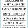 Heffy Doodle Holiday Sentiment Duos Clear Stamps (HFD0091) (OUTLET) Heffy Doodle Holiday Sentiment Duos Clear Stamps (HFD0091) (OUTLET)