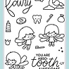 Heffy Doodle Absotoothly Awesome Clear Stamps (HFD0146) (OUTLET) Heffy Doodle Absotoothly Awesome Clear Stamps (HFD0146) (OUTLET)