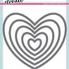 Heffy Doodle Stitched Hearts Dies (HFD0162) (OUTLET) Heffy Doodle Stitched Hearts Dies (HFD0162) (OUTLET)
