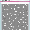 Heffy Doodle Sprinkled With Fun Stencil (HFD0168) (OUTLET) Heffy Doodle Sprinkled With Fun Stencil (HFD0168) (OUTLET)