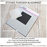 Heffy Doodle Scalloped Square Masquerade Stencil (HFD0263) (OUTLET) Heffy Doodle Scalloped Square Masquerade Stencil (HFD0263) (OUTLET)