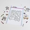 Heffy Doodle Pandtastic Painters Dies (HFD0334) (OUTLET) Heffy Doodle Pandtastic Painters Dies (HFD0334) (OUTLET)