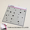 Heffy Doodle Flower Power Stencil (HFD0414) (OUTLET) Heffy Doodle Flower Power Stencil (HFD0414) (OUTLET)