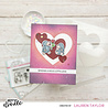 Heffy Doodle Heart Masquerade Stencil (HFD0419) (OUTLET) Heffy Doodle Heart Masquerade Stencil (HFD0419) (OUTLET)