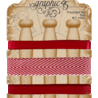 Graphic 45 Trim Triumphant Red (4502291) (OUTLET) Graphic 45 Trim Triumphant Red (4502291) (OUTLET)
