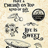 Graphic 45 Life's a Bowl of Cherries Clear Stamps (4502587) (OUTLET) Graphic 45 Life's a Bowl of Cherries Clear Stamps (4502587) (OUTLET)