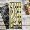 Dress My Craft Cutting Die Slimline Chevron (DMCD4070) (OUTLET) Dress My Craft Cutting Die Slimline Chevron (DMCD4070) (OUTLET)