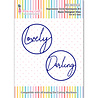Dress My Craft Cutting Die Basic Designer Expression Circle Sentiments #3 (DMCD5016) (OUTLET) Dress My Craft Cutting Die Basic Designer Expression Circle Sentiments #3 (DMCD5016) (OUTLET)