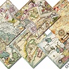 Decorer Old Maps 8x8 Inch Paper Pack (DECOR-B42-440) (OUTLET) Decorer Old Maps 8x8 Inch Paper Pack (DECOR-B42-440) (OUTLET)
