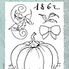 Creative Expressions Sam Poole Clear Stamp A6 Ghost Pumpkin (CEC1009) (OUTLET) Creative Expressions Sam Poole Clear Stamp A6 Ghost Pumpkin (CEC1009) (OUTLET)