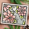 Creative Expressions Sue Wilson Craft Die Festive Poinsettia Cover Plate (CED3290) (OUTLET) Creative Expressions Sue Wilson Craft Die Festive Poinsettia Cover Plate (CED3290) (OUTLET)