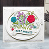 Creative Expressions Sue Wilson Craft Die Floral Wishes Banner (CED7143) (OUTLET) Creative Expressions Sue Wilson Craft Die Floral Wishes Banner (CED7143) (OUTLET)