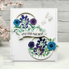 Creative Expressions Sue Wilson Craft Die Floral Wishes Banner (CED7143) (OUTLET) Creative Expressions Sue Wilson Craft Die Floral Wishes Banner (CED7143) (OUTLET)