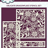 Creative Expressions Jamie Rodgers Stencil Delicate Dragonflies (CEST073) (OUTLET) Creative Expressions Jamie Rodgers Stencil Delicate Dragonflies (CEST073) (OUTLET)