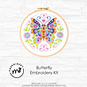 Creative Expressions My Embroidery Kit Butterfly (DJE10) (OUTLET) Creative Expressions My Embroidery Kit Butterfly (DJE10) (OUTLET)