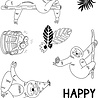 Creative Expressions Designer Boutique Clear Stamp A5 Happy Sloth Day (UMSDB148) (OUTLET) Creative Expressions Designer Boutique Clear Stamp A5 Happy Sloth Day (UMSDB148) (OUTLET)